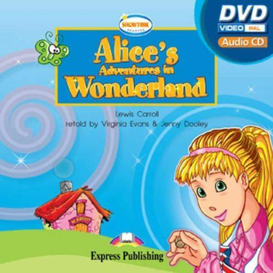 Alice's adventures in Wonderland. Алиса в стране Чудес. Multi-Rom. Аудио CD + DVD видео