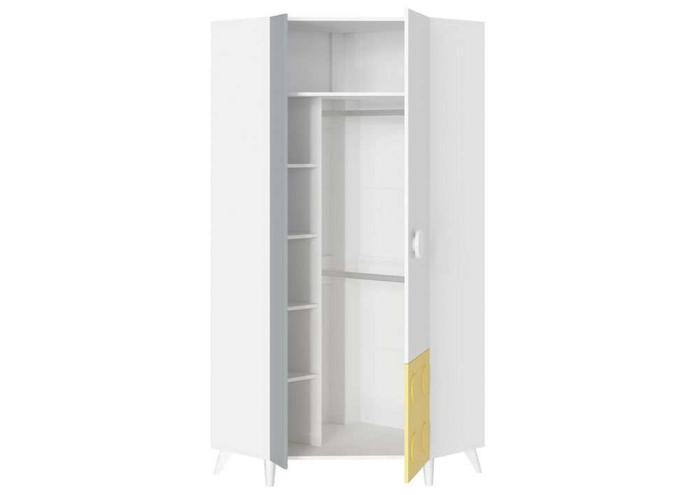 КУБО Шкаф угловой ШК-004 МДФ