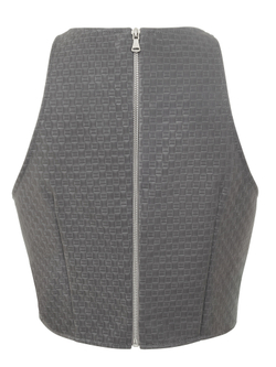 Топ из премиальной экокожи