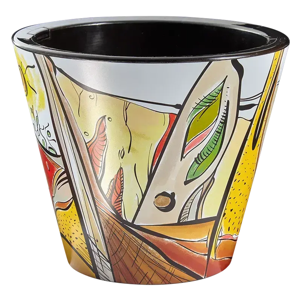 Кашпо для цветов пластиковое 3л d-19 см «Классика» Мираж