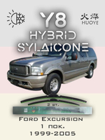 Щетки стеклоочистителя HUOYE Y8 500/500 мм на Ford Excursion | Hook/J-Hook