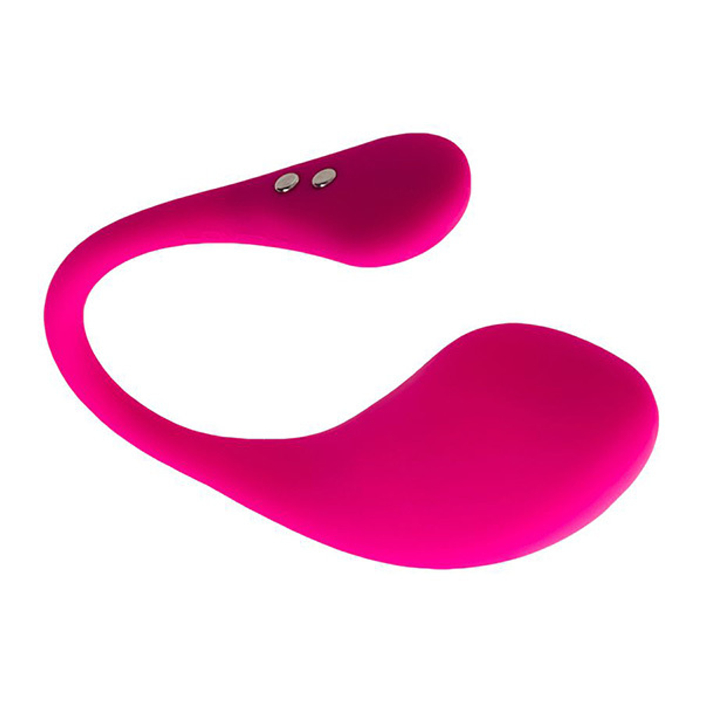 Розовое силиконовое виброяйцо 18см с управлением через приложение Lovense Lush 3 Smart Vibrating Egg Pink LE-10