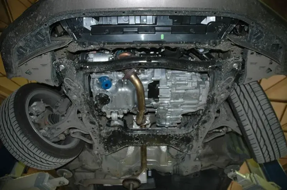 Защита картера и КПП Sheriff для Honda Civic IX (FB/FK) 5D 2012-2016 арт.09.2404