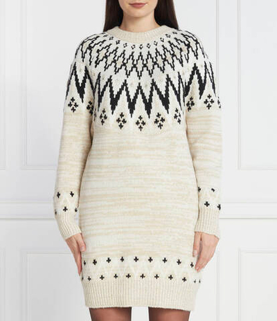 Платье Silvian Heach - кремовый(CVA23129VE)