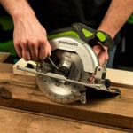 Дисковая пила акк. Greenworks GD24CS165, 24V,б/щет,165х20мм, 4800 об/мин, рез 57мм,1х5Ач,ЗУ,кор (1501607CUG)