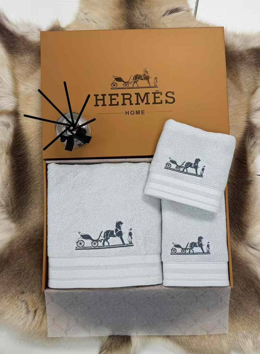 Набор полотенец Hermes 3 шт., арт. 469408258