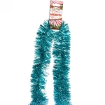 Мишура 2 м 6 см «Изумрудный блеск», Бирюзовый