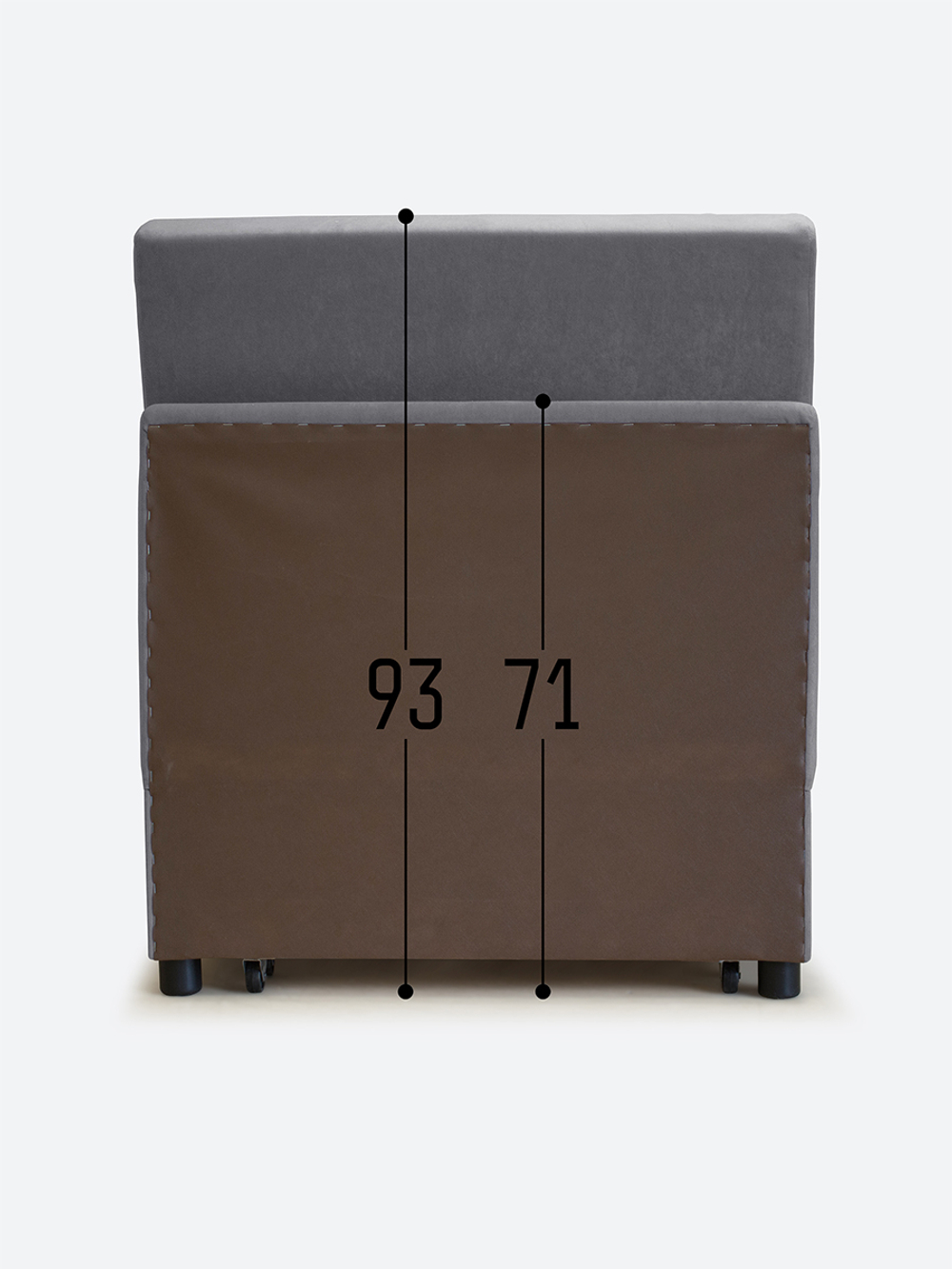 Кресло-кровать "Экономик" 80 см