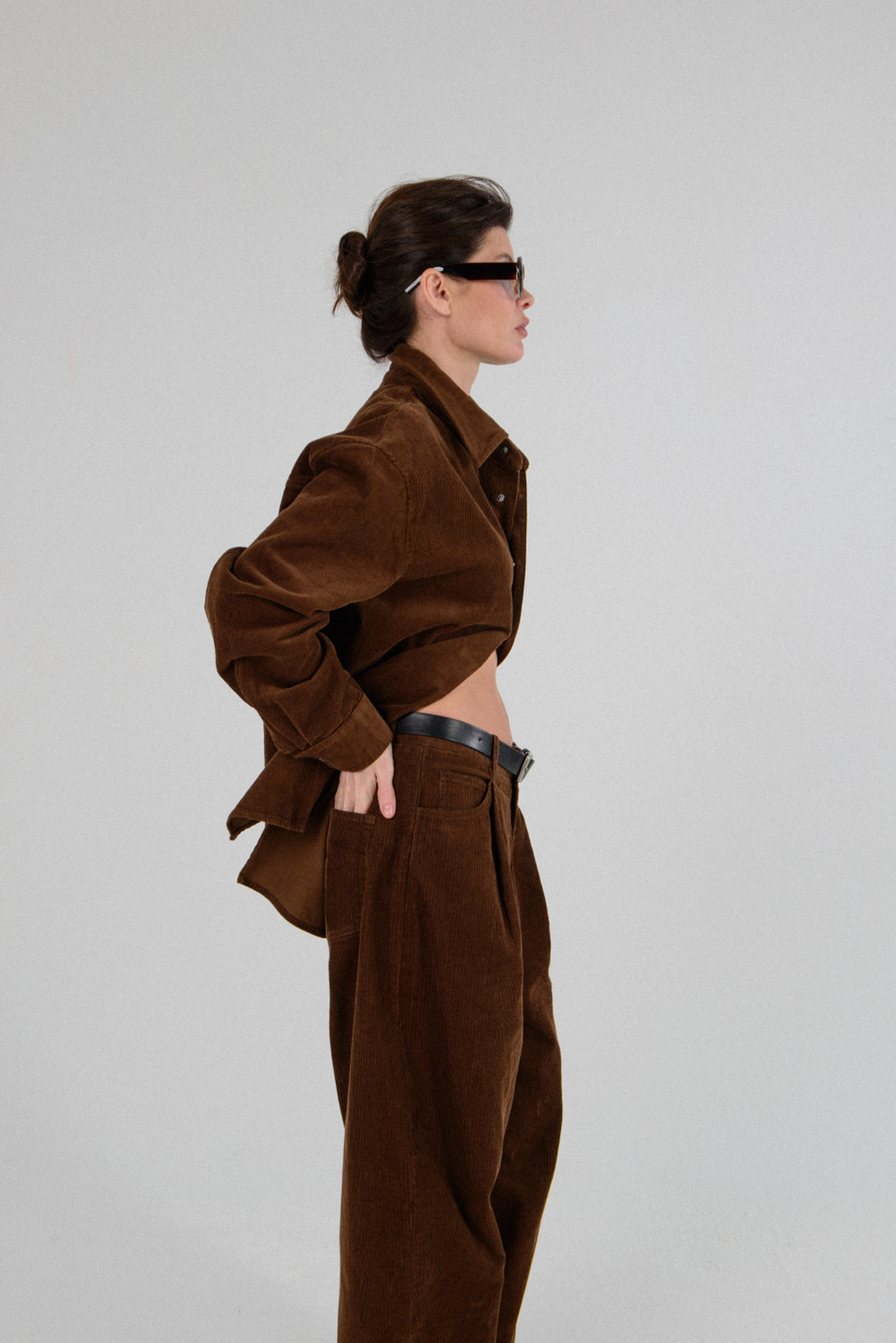 Рубашка вельветовая EVELYN