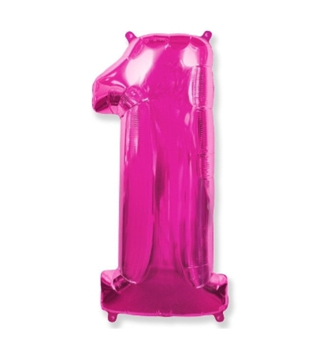 Цифры (102см) фуксия