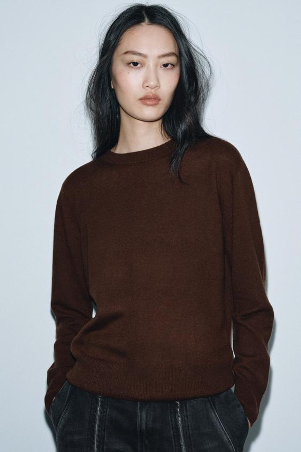 Свитер из 100% экстрамягкой шерсти - ZARA