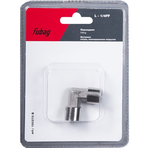 Разъемное соединение Fubag переходник L - 1/4"FF   (180270 B)