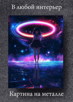 Картина на металле универсальная от MetallSubArt