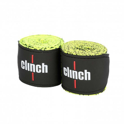 Бинты эластичные Clinch Boxing Crepe Bandage Tech Fix ярко-зеленые C140
