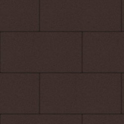 ТРОТУАРНЫЕ ПЛИТЫ ПРЯМОУГОЛЬНИК - Б.5.П.6 СТАНДАРТ КОРИЧНЕВЫЙ