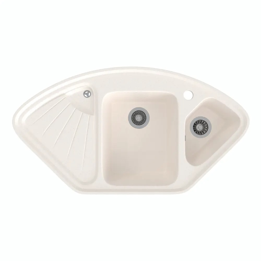 Мойка для кухни GAMMA STONE GS -16 (белый)