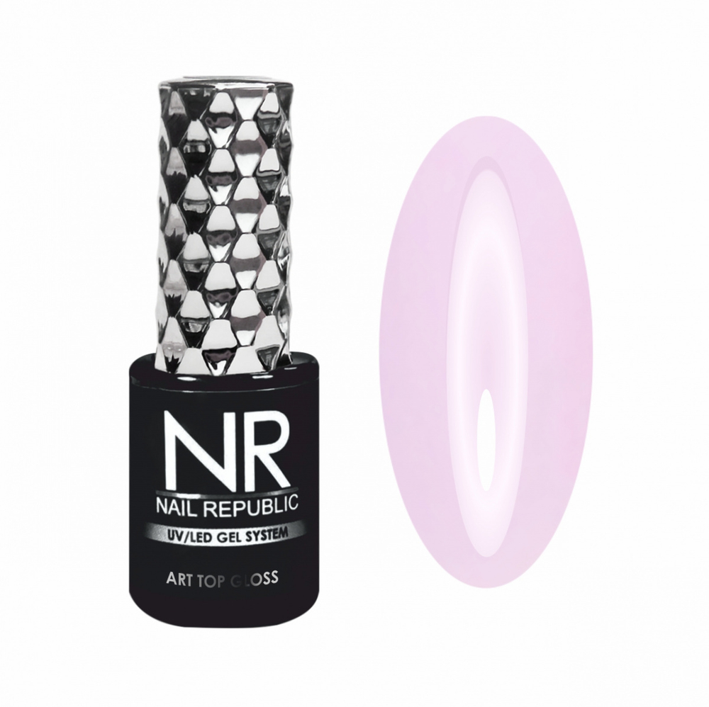 Nail Republic Топ ART GLOSS №22 PROVENCE Лавандовый день, 10 мл