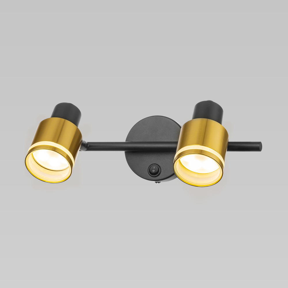 Citilux Bruno CL565524 Спот поворотный Чёрный+Бронза