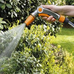 Пистолет распылитель для полива GF GF80006902 металлический 3 типа струи | GF