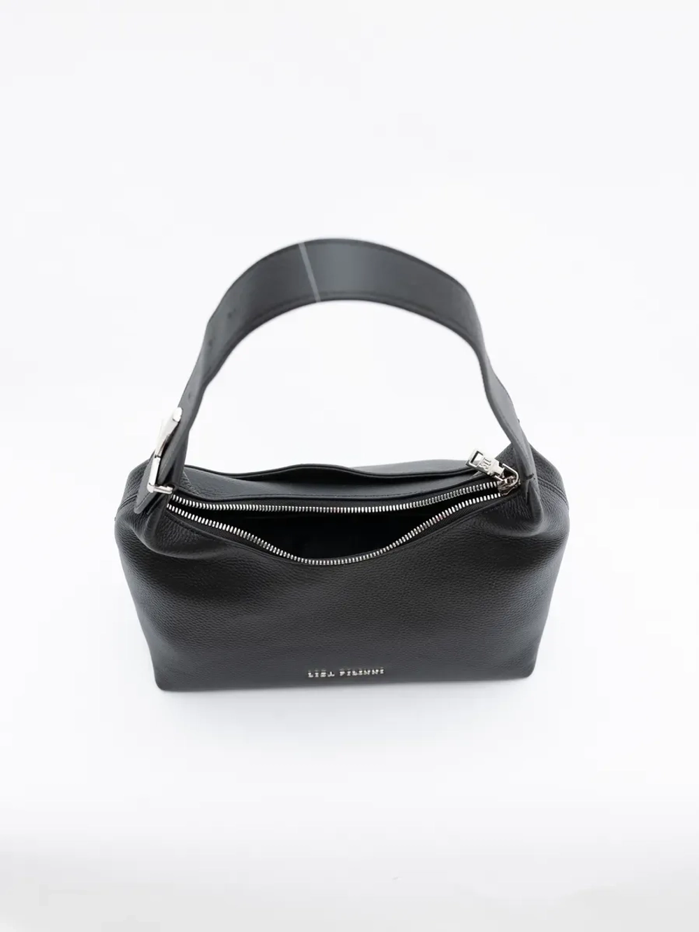 Сумка через плечо багет натуральная кожа