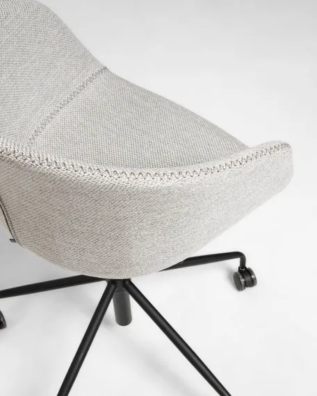 Рабочее кресло Yvette светло-серое