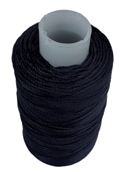 Нитки швейные лавсан Моснитки 86л 200м, иссиня-черный [152]