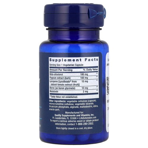 Life Extension, Поддержка мочевого пузыря для мужчин, 30 вегетарианских капсул