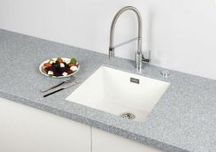 Мойка SCHOCK Brooklyn 50 Cristalite неро (подстольный монтаж)