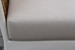 "Тоскана" лаунж-зона из искусственного ротанга, цвет соломенный