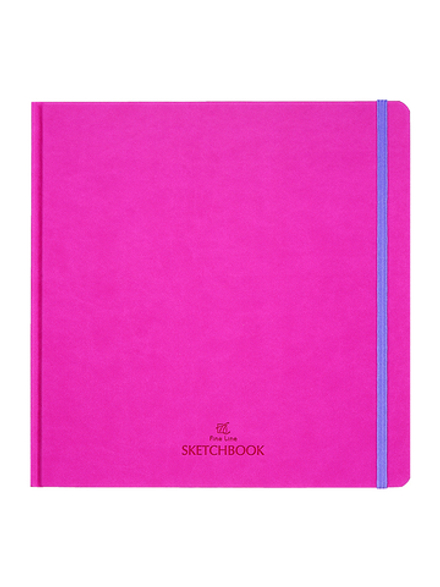 Скетчбук для акварели Fine Line 230х230 32 л. книжный переплет, сшивка