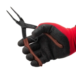 Съемник внутрених стопорных колец изогнутый 90грд. (глубина-56мм, для суппортов), в блистере FORSTIME FT-9U0102