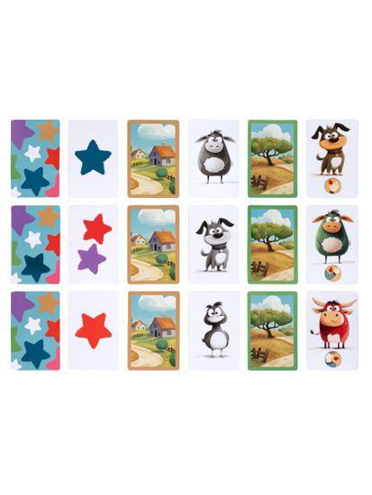 Игра настольная "Переполох на ферме" Baby toys games