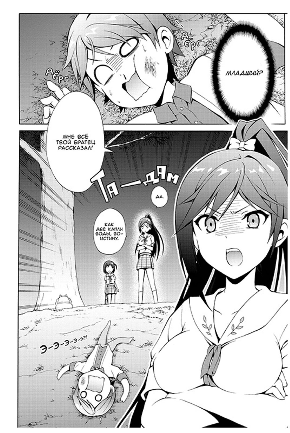 Манга Нахальный принц и кошка-несмеяна. Том 3