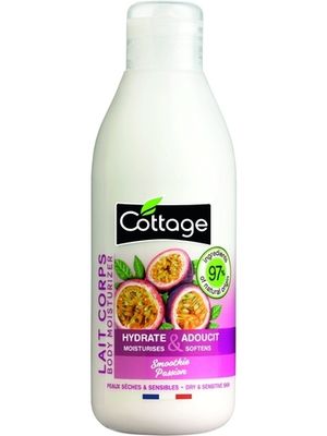 COTTAGE Молочко для тела МАРАКУЙЯ/ Body Moisturizer – Smoothie Passion - Dry&Senstive Skin, 200 мл