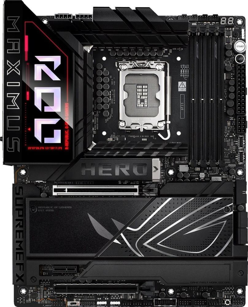 Материнская плата Материнская плата Asus ROG MAXIMUS Z890 HERO BTF DDR5