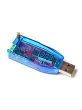 DC-DC понижающий преобразователь напряжения с USB входом и регулировкой тока (5B на 1-24B) 3 Вт, 30 мА