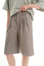 Шорты Issaya Bermuda Loose бежевые