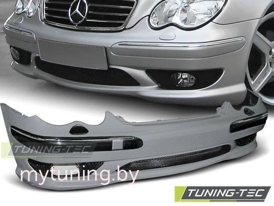 Передний бампер C32 AMG для Mercedes C W203