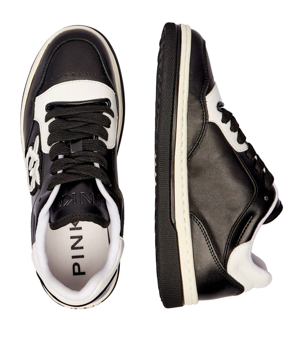 Кожаные кроссовки mandy Pinko - черный(SS0049 P001)