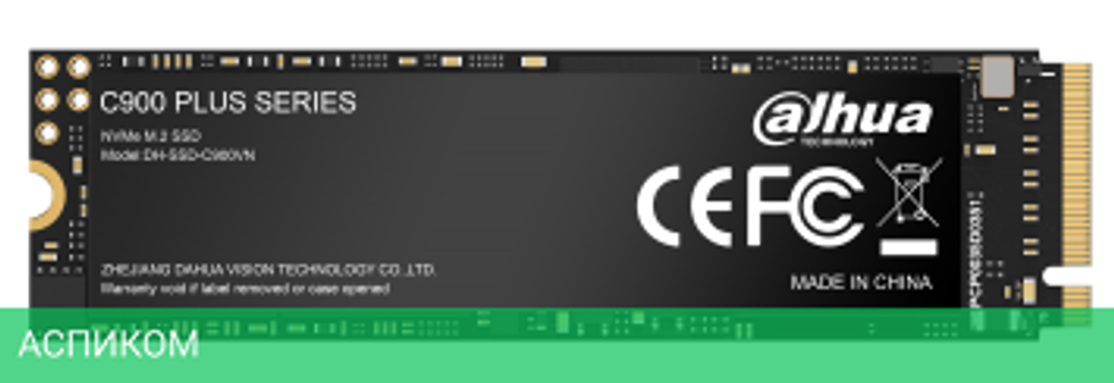 SSD диск Dahua C900 PLUS-B 512GB (DHI-SSD-C900VN512G-B)
