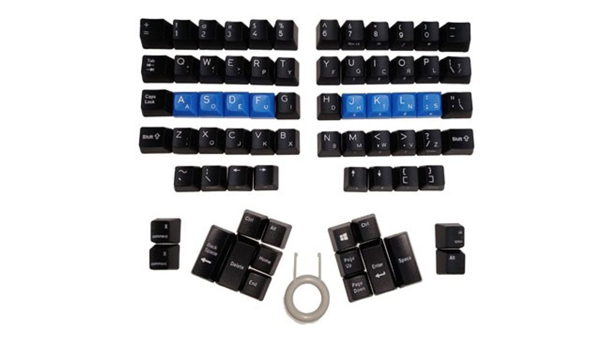 Набор клавиш Kinesis Advantage QWERTY/Dvorak — купить на сайте ...