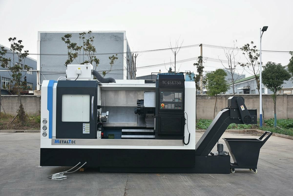 Токарный станок ЧПУ с наклонной станиной MetalTec ТС 45x750 ПРОМ