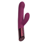 Фиолетовый вибратор-кролик 24,4см Selove Thrusty G-Spot Vibrator Purple