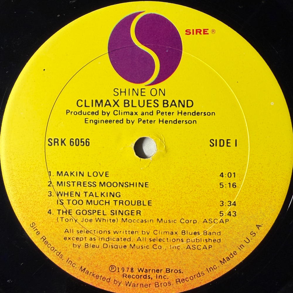 Climax Blues Band – Shine On (США 1978г.)