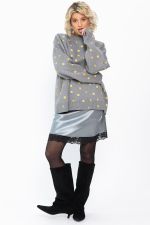 Юбка Игривое настроение (серебро) Ю14799-7М LT Collection