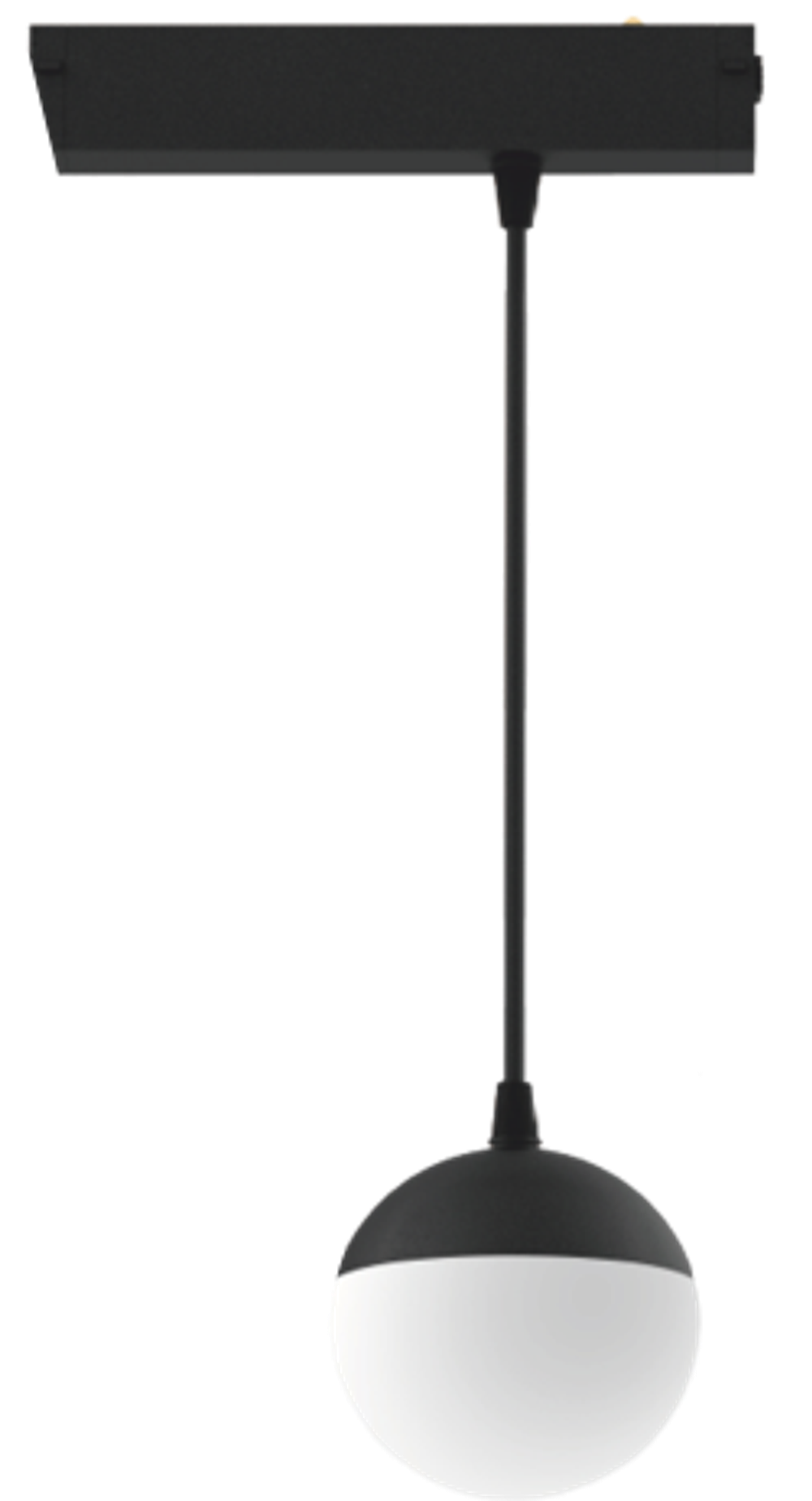 COLIBRI трековый светильник ORLEAN  черный, 12W, 4000K, 900ЛМ, 220x110x1200mm 20 шт/кор