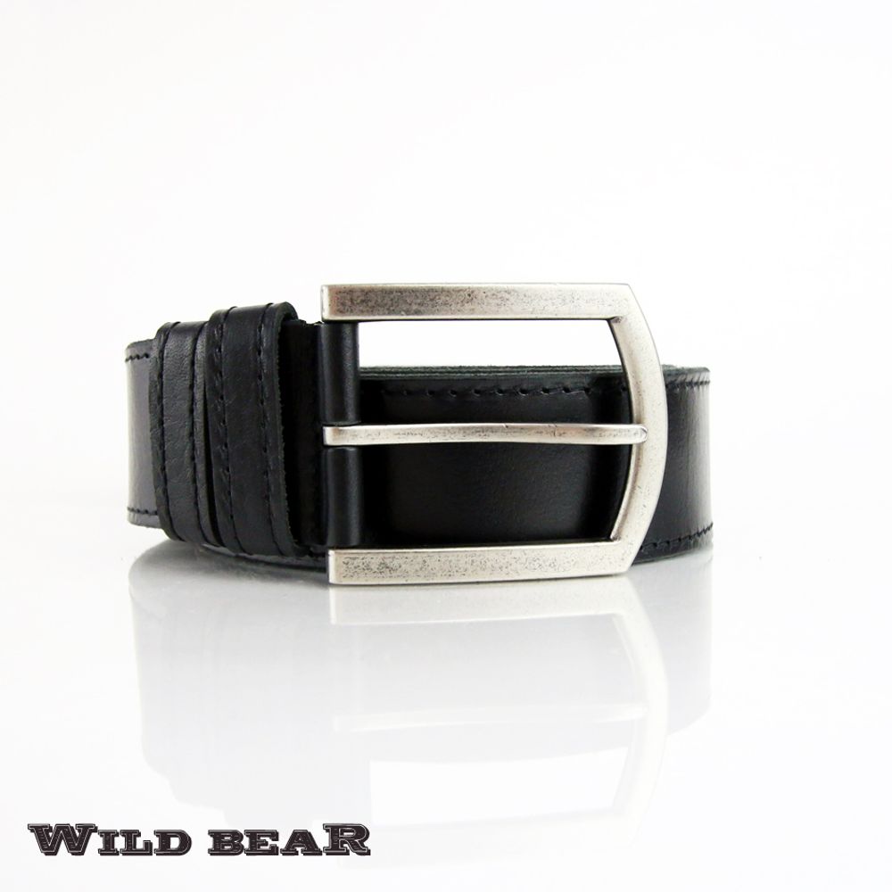 Ремень WILD BEAR RM-007m Black (125 см)