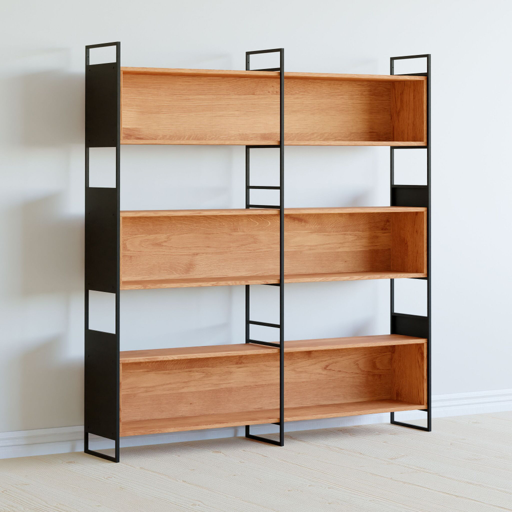 Стеллаж из дуба Бьерн 195х35х180 см