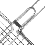 Решетка-гриль 340х340х60 мм, объемная, нержавеющая сталь, Camping Palisad