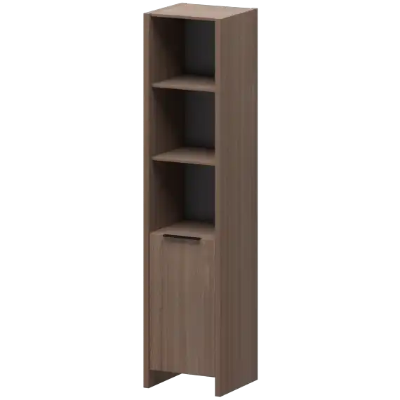 Стеллаж узкий комбинированный КТ-41.38/КТ-50.18 466x438x1968 Акцент